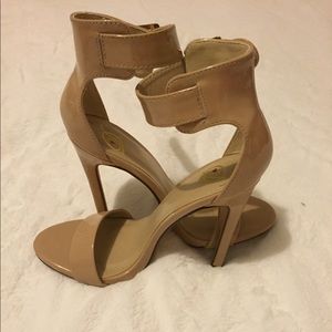 New Nude double strap heels.